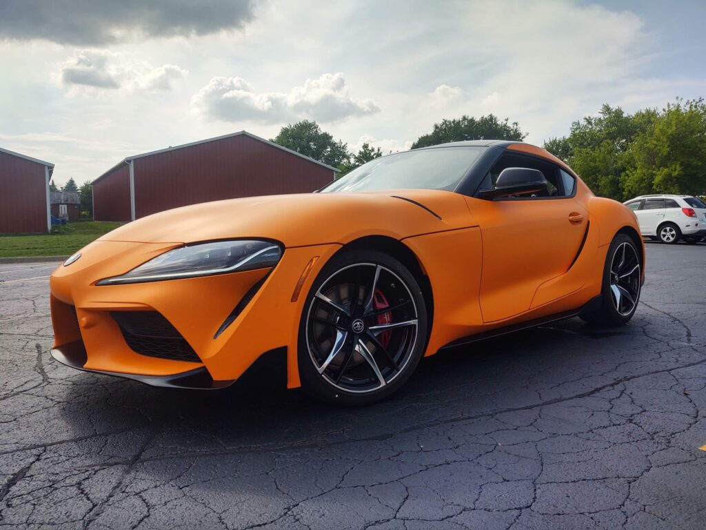 vehicle wrap - Toyota Supra